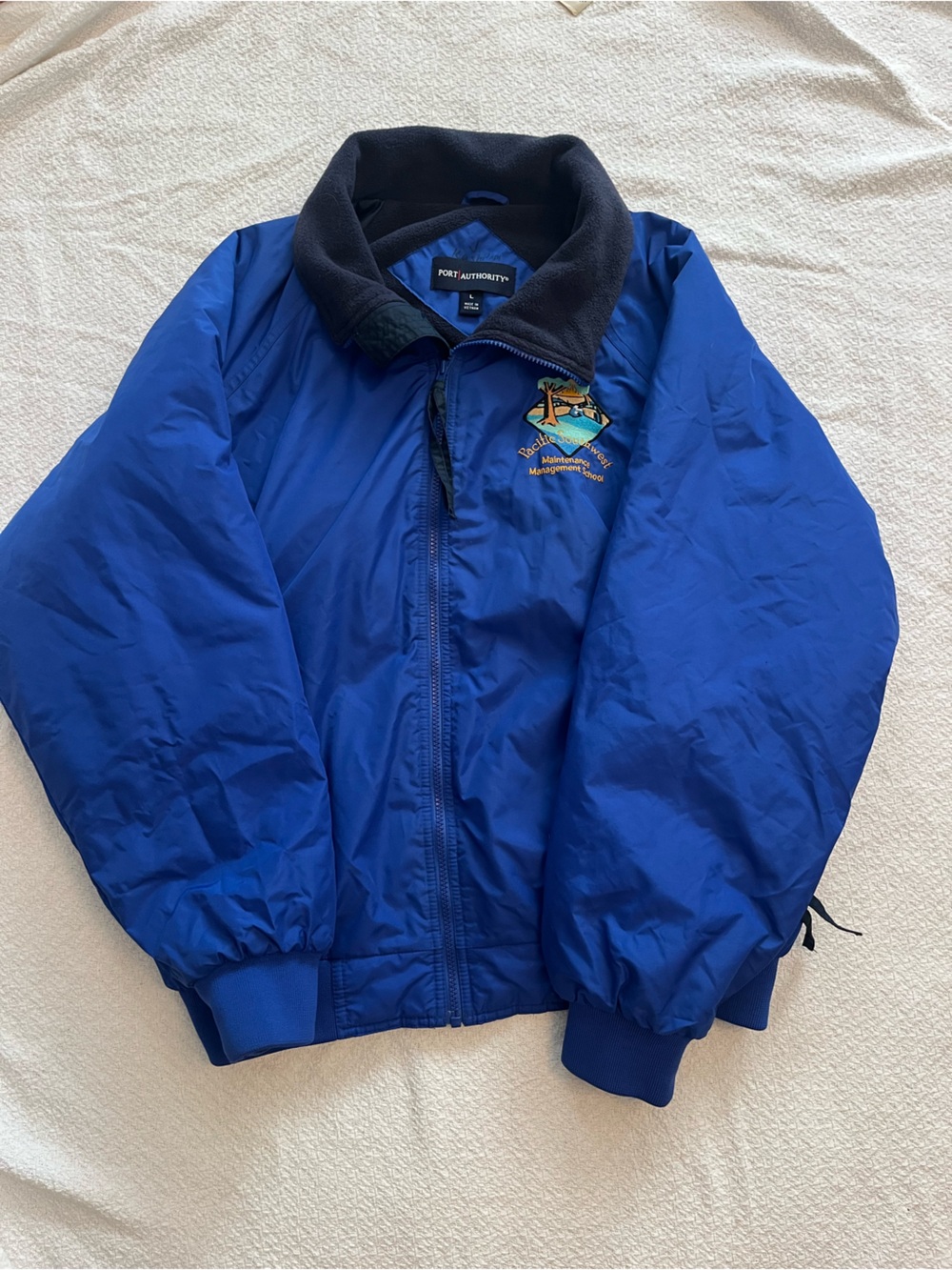 Blue Bomber Jacket